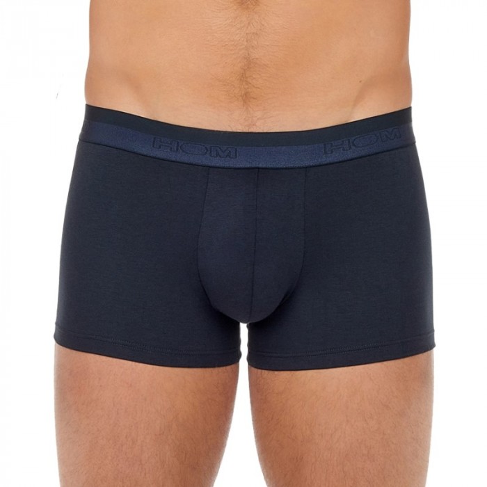 Shorts Boxer, Shorty de la marca HOM - Boxer CLASSIC azul marino - Ref : 400203 00RA