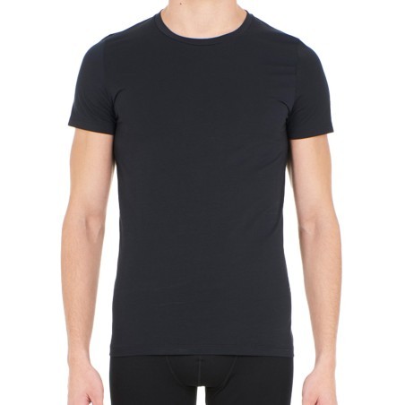 Camiseta HOM Cuello Redondo Supreme Cotton - negro