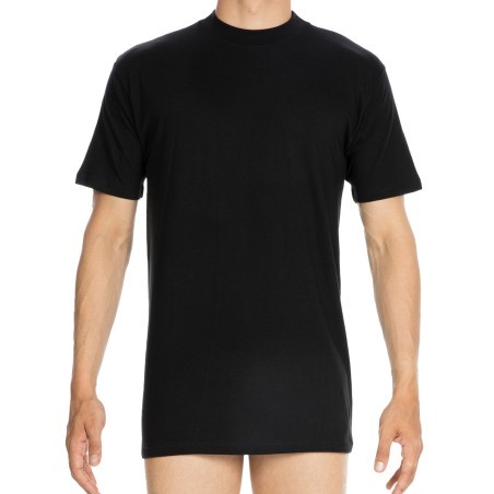 T-shirt HOM  girocollo Harro - nero