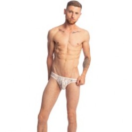 Brief of the brand L HOMME INVISIBLE - Plume D Argent - Mini Briefs - Ref : MY44 PLU Y61