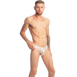 Slip de la marca L HOMME INVISIBLE - Plume D Argent - Mini calzoncillos - Ref : MY44 PLU Y61