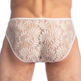 Brief of the brand L HOMME INVISIBLE - Plume D Argent - Mini Briefs - Ref : MY44 PLU Y61