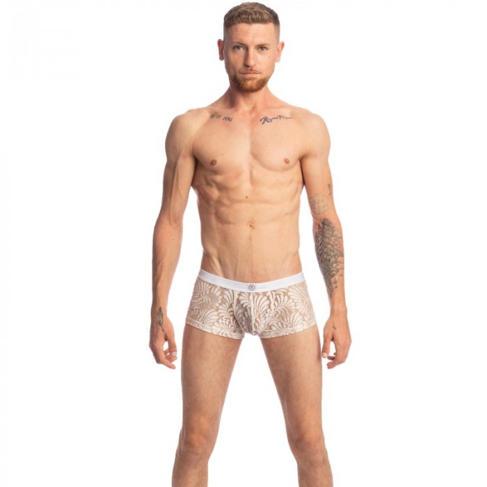 Shorts Boxer, Shorty de la marca L HOMME INVISIBLE - Plume D Argent - Hispter Push-Up - Ref : MY39 PLU Y61