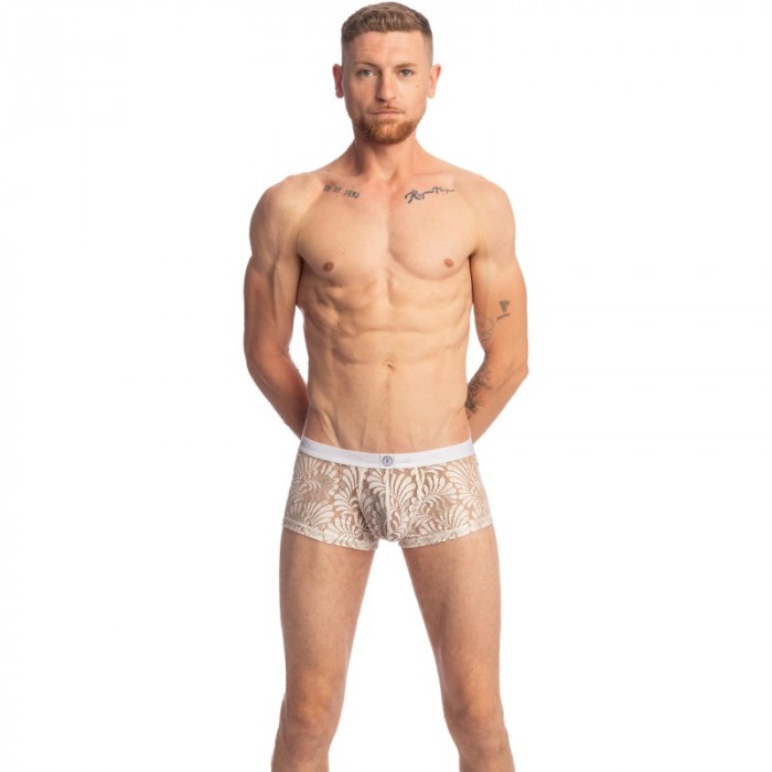 Shorts Boxer, Shorty de la marca L HOMME INVISIBLE - Plume D Argent - Hispter Push-Up - Ref : MY39 PLU Y61