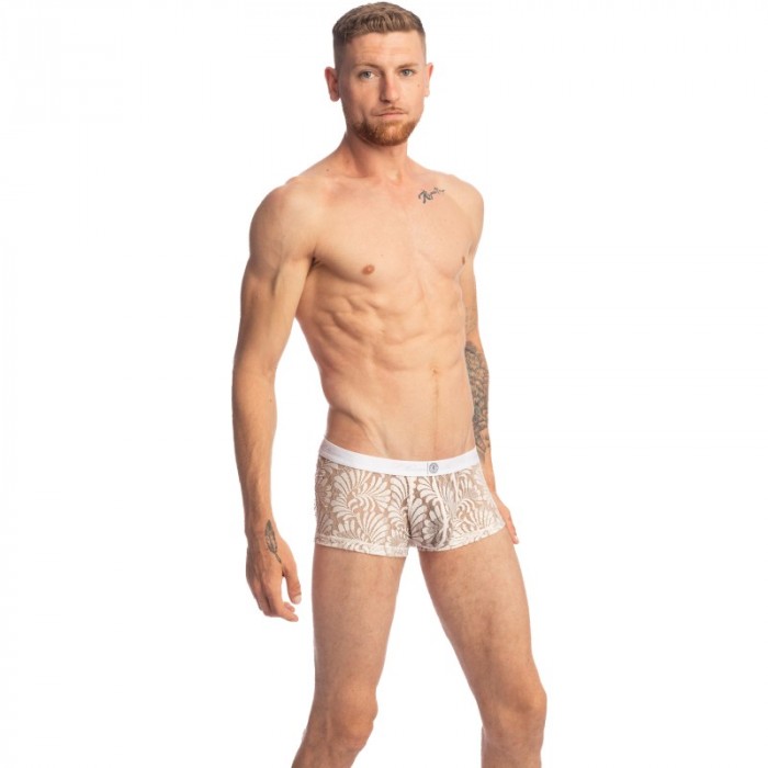 Boxershorts, Shorty der Marke L HOMME INVISIBLE - Plume D Argent - Hispter Push-Up - Ref : MY39 PLU Y61