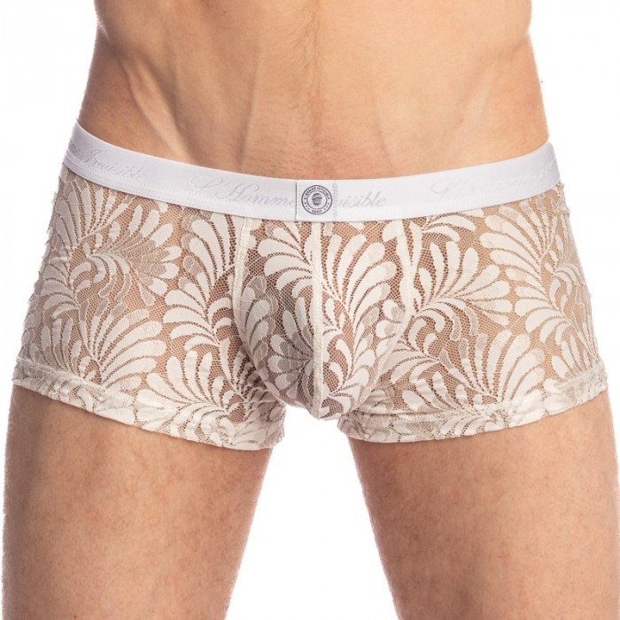 Boxershorts, Shorty der Marke L HOMME INVISIBLE - Plume D Argent - Hispter Push-Up - Ref : MY39 PLU Y61