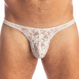 Stringa del marchio L HOMME INVISIBLE - White Lotus - Perizoma Bikini - Ref : UW26 LOT 002