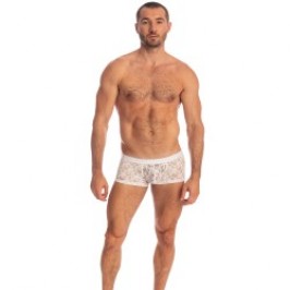 Boxer shorts, Shorty of the brand L HOMME INVISIBLE - White Lotus - Hipster Push-Up - Ref : MY39 LOT 002