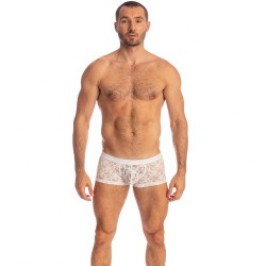 Shorts Boxer, Shorty de la marca L HOMME INVISIBLE - White Lotus - Hipster Push-Up - Ref : MY39 LOT 002