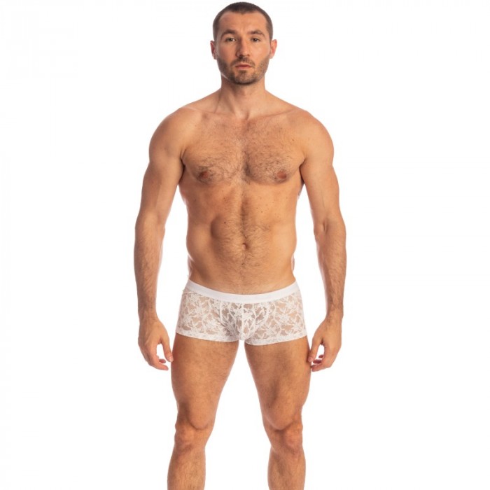 Boxershorts, Shorty der Marke L HOMME INVISIBLE - White Lotus - Hipster Push-Up - Ref : MY39 LOT 002