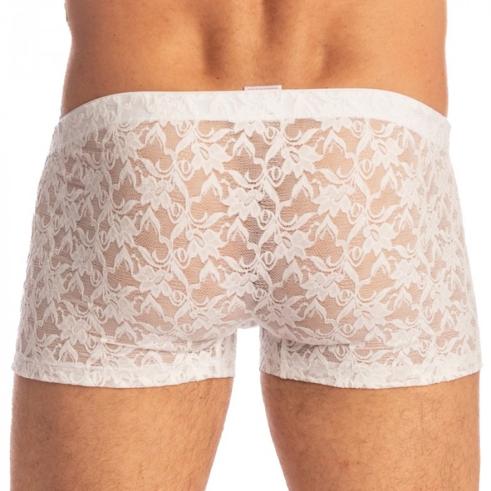 Boxer shorts, Shorty of the brand L HOMME INVISIBLE - White Lotus - Shorty Push-Up - Ref : MY14 LOT 002