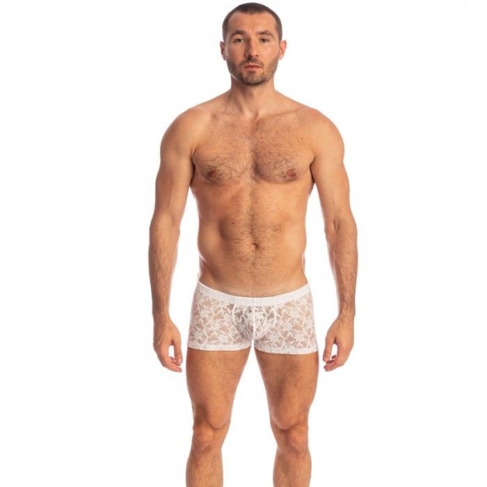 Boxershorts, Shorty der Marke L HOMME INVISIBLE - White Lotus - Shorty Push-Up - Ref : MY14 LOT 002