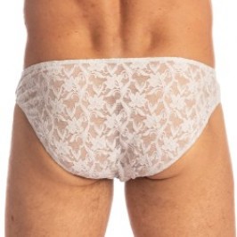 Slip de la marca L HOMME INVISIBLE - White Lotus - Mini calzoncillos - Ref : UW22 LOT 002