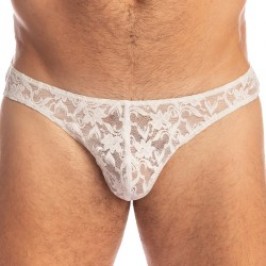 Brief of the brand L HOMME INVISIBLE - White Lotus - Mini Briefs - Ref : UW22 LOT 002