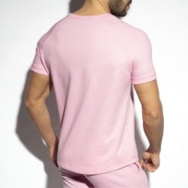 Short Sleeves of the brand ES COLLECTION - T-shirt Sport Relief - rose - Ref : SP292 C05