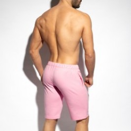 Short de la marque ES COLLECTION - Short Sport Relief - rose - Ref : SP293 C05