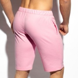 Short de la marque ES COLLECTION - Short Sport Relief - rose - Ref : SP293 C05