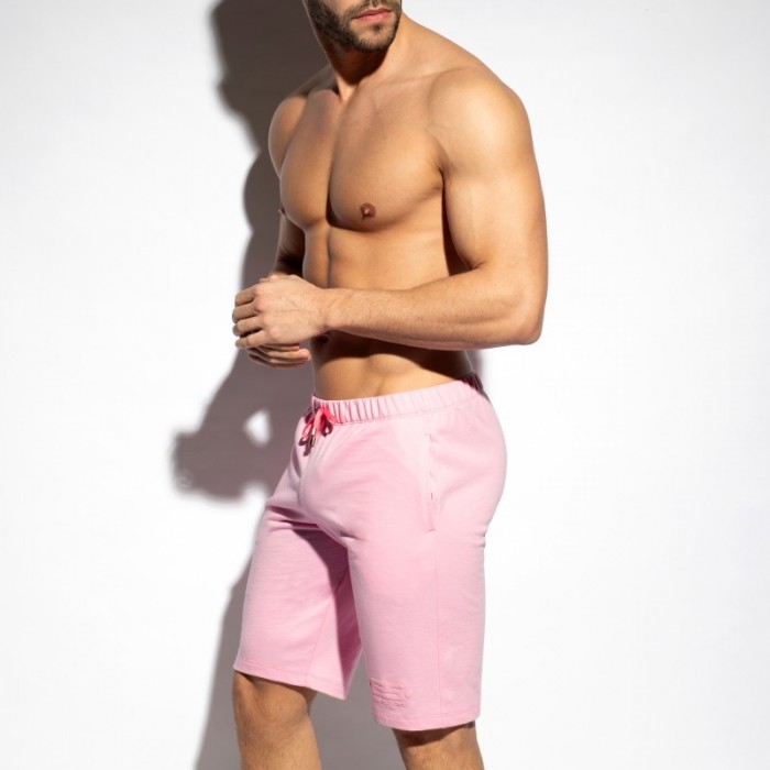 Short of the brand ES COLLECTION - Short Sport Relief - rose - Ref : SP293 C05