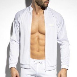 Jacket Zip pockets - white
