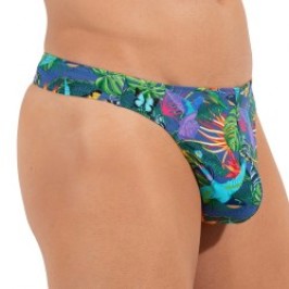 String de la marque HOM - G-String HOM Funky Styles - bleu - Ref : 402815 I0RA