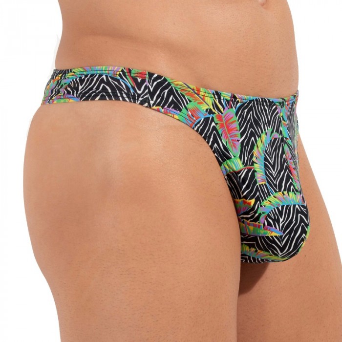 Thong of the brand HOM - G-String HOM Funky Styles - multicolor - Ref : 402815 P023