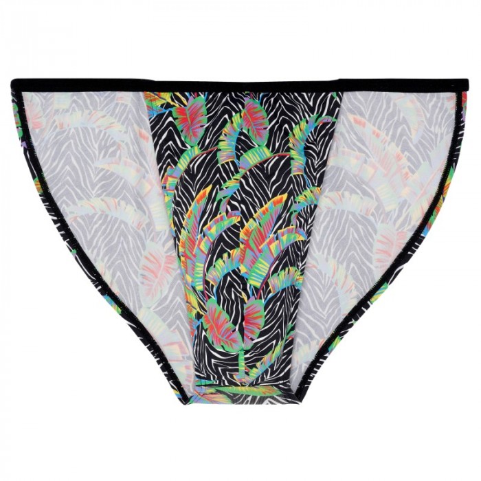 Slip, Tanga de la marque HOM - Tanga HOM Funky Styles - multicolore - Ref : 402816 P023