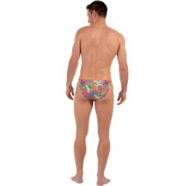 Slip del marchio HOM - Tanga HOM Funky Styles - arancione - Ref : 402816 P0JX