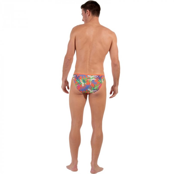 Slip de la marca HOM - Tanga HOM Funky Styles - naranja - Ref : 402816 P0JX