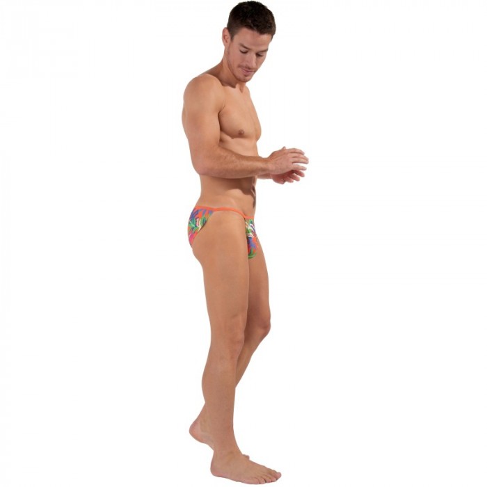 Slip del marchio HOM - Tanga HOM Funky Styles - arancione - Ref : 402816 P0JX