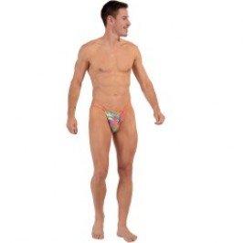 Slip del marchio HOM - Tanga HOM Funky Styles - arancione - Ref : 402816 P0JX