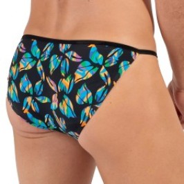 Slip de la marca HOM - Tanga HOM Funky Styles - negro - Ref : 402816 0004