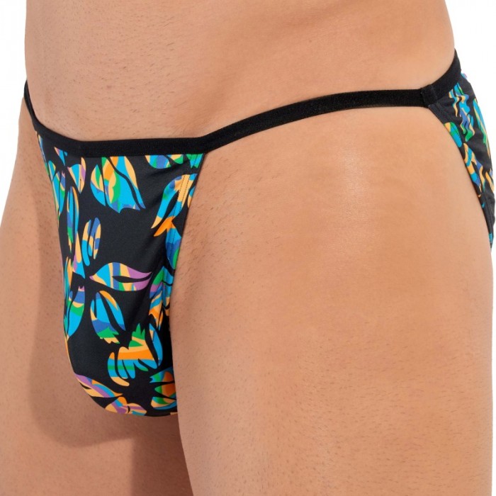 Brief of the brand HOM - Tanga HOM Funky Styles - black - Ref : 402816 0004