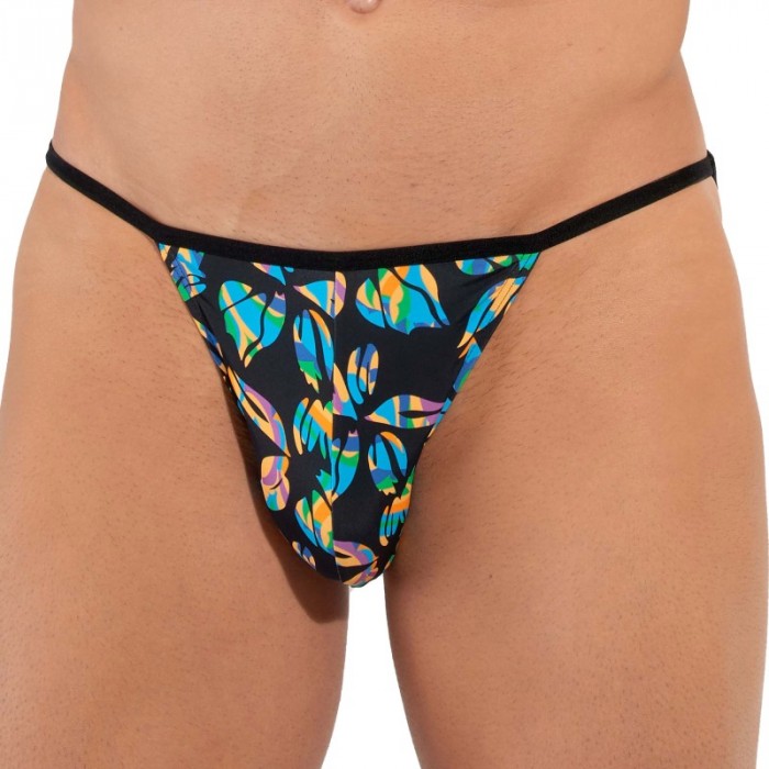 Brief of the brand HOM - Tanga HOM Funky Styles - black - Ref : 402816 0004