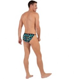 Slip de la marca HOM - Tanga HOM Funky Styles - negro - Ref : 402816 0004