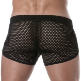 Corto de la marca TOF PARIS - Mini Short Tof Paris See Through - negro - Ref : TOF394N