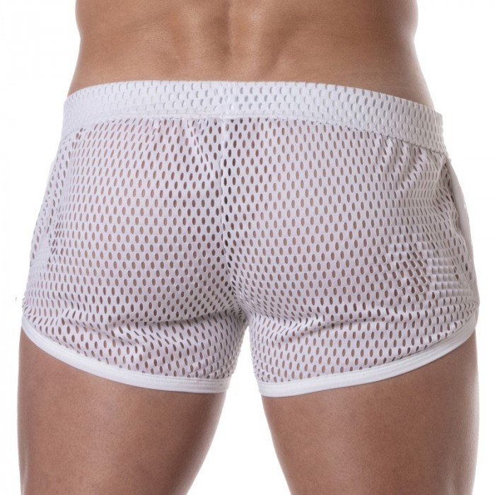 Corto de la marca TOF PARIS - Mini Short Tof Paris See Through - blanco - Ref : TOF394B