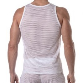 Tank top of the brand TOF PARIS - Tof Paris See Through Tank Top - white - Ref : TOF392B