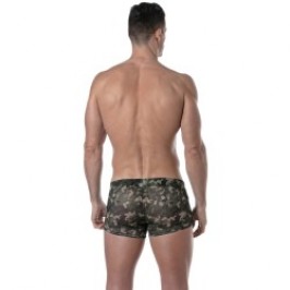 Corto de la marca TOF PARIS - Mini Short Tof Paris See Through - camo - Ref : TOF395CK