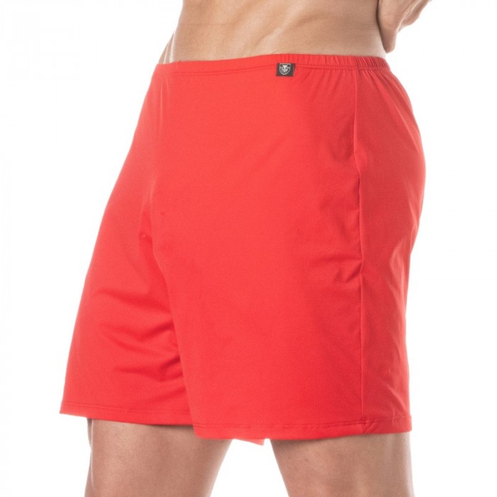 Short of the brand TOF PARIS - Tof Paris Exhib It Shorts - red - Ref : TOF396R