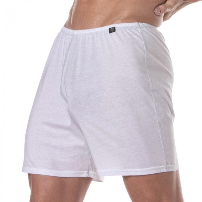 Short of the brand TOF PARIS - Tof Paris Exhib It Shorts - white - Ref : TOF396B