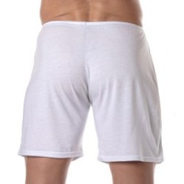 Short of the brand TOF PARIS - Tof Paris Exhib It Shorts - white - Ref : TOF396B