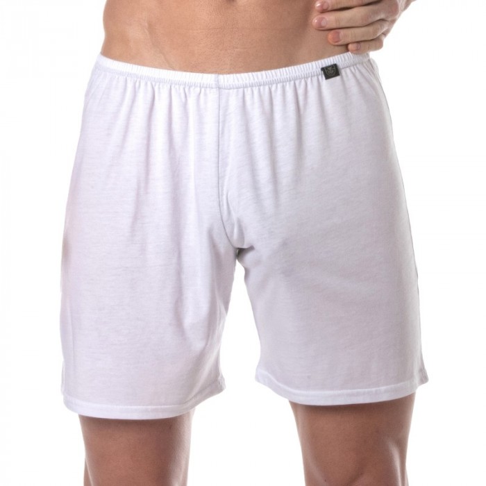 Short of the brand TOF PARIS - Tof Paris Exhib It Shorts - white - Ref : TOF396B