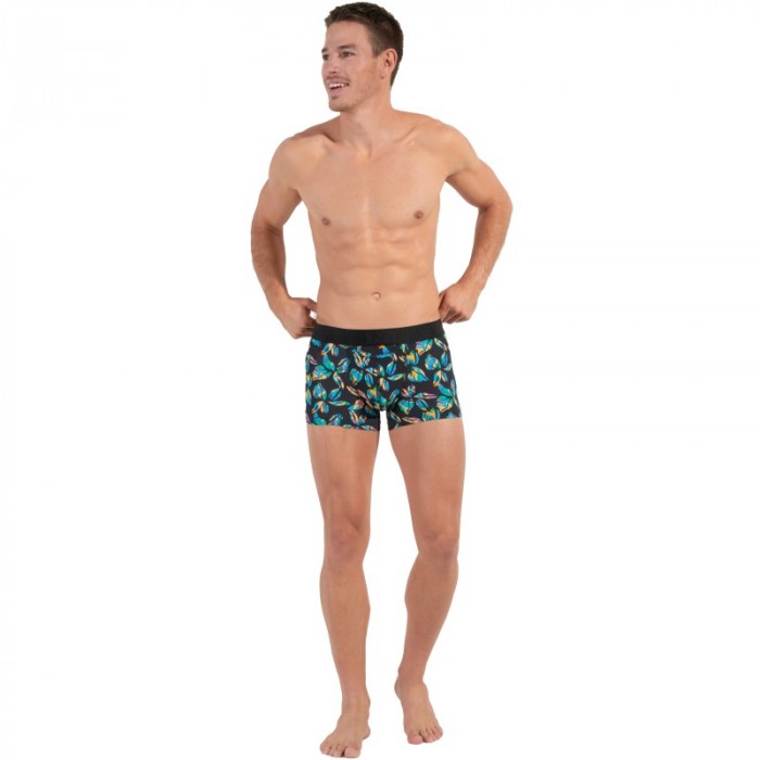 Boxer shorts, Shorty of the brand HOM - Boxer HOM HO1 Funky Styles - black - Ref : 402818 0004