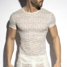 Short Sleeves of the brand ES COLLECTION - Ivory Spider - T-Shirt - Ref : TS328 C02