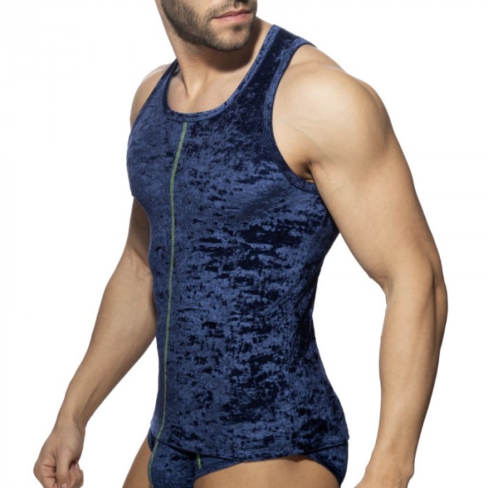 Tank top der Marke ADDICTED - Débardeur Velvet Shady - marine - Ref : AD1237 C09