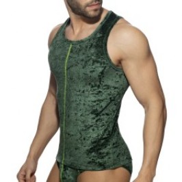 Tank top of the brand ADDICTED - copy of Débardeur Velvet Shady - marine - Ref : AD1237 C18