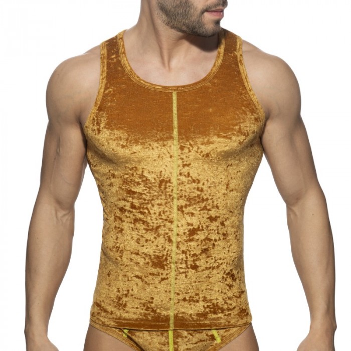 Tank top of the brand ADDICTED - copy of Débardeur Velvet Shady - marine - Ref : AD1237 C25