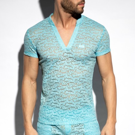 Spider - Short Sleeve T-Shirt Sky Blue