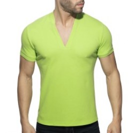 Polo AD Cuello en V - verde