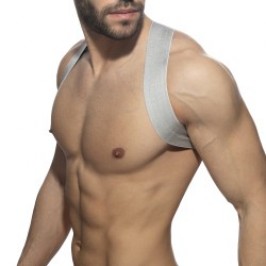 Harness of the brand ADDICTED - Spider - silver harness - Ref : ADP06 C21